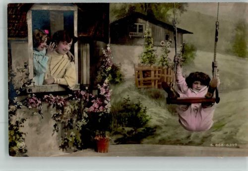 Mutter Kinder S. 668-6349 Rotophot 1906
