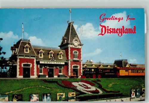 Bahnhof Disneyland Eisenbahn Walt Disney