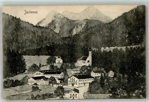 83676 W8171 Jachenau 1910 Künstlerkarte Jachenau Bayerische Voralpen sign. Forthuber