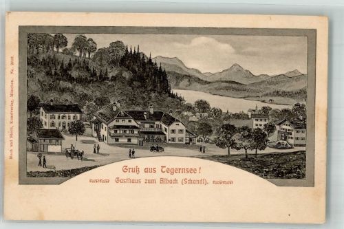 83684 W8180 Tegernsee - Gasthaus zum Albach Tegernsee