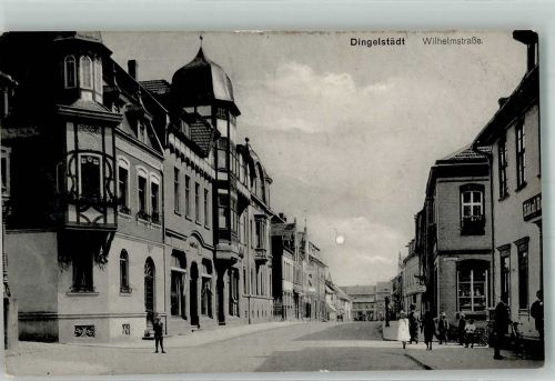 37351 O5603 Dingelstädt , Eichsfeld 1916 - Wilhelmstrasse