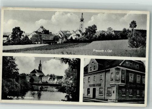 92690 W8487 Pressath - Gasthaus-Metzgerei An der Heldenaab
