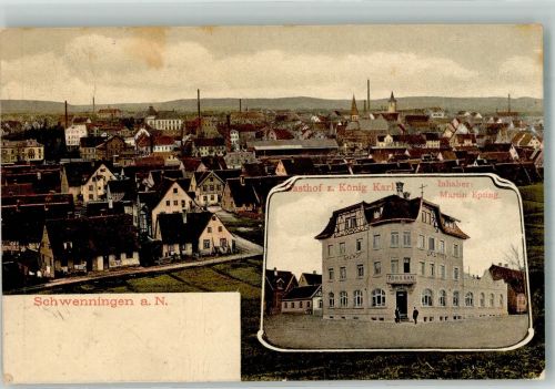 78048 W7730 Schwenningen am Neckar - Gasthaus König Karl