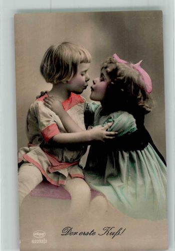 Kinder Der erste Kuß 62233/2 Amag 1919