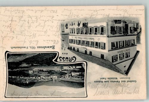 72270 W7292 Baiersbronn 1925 - Gasthaus zum Ochsen
