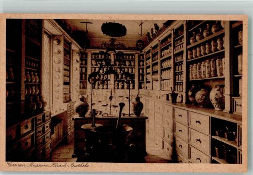 Hirsch Apotheke German. Museum Apotheke