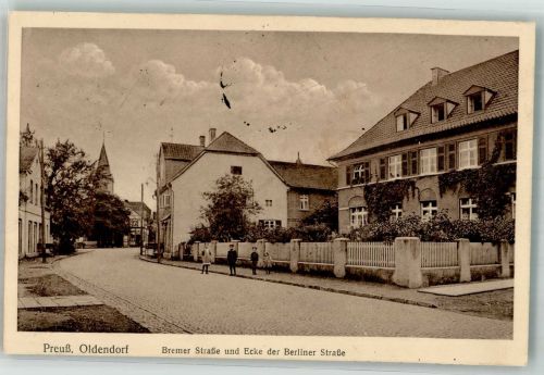 32361 W4994 Preußisch Oldendorf - Ecke Berlinerstrasse/Bremerstrasse
