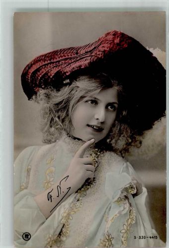 Frau Hutmode S. 330-4415 Rotophot