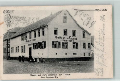 34576 W3588 Wabern , Hess Foto AK Gasthaus zur Traube
