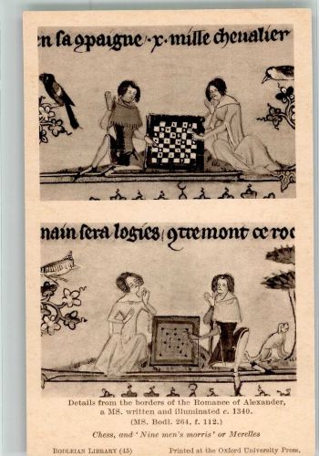 Brettspiele Mittelalter ca. 6. -15. Jahrhundert, unsortiert