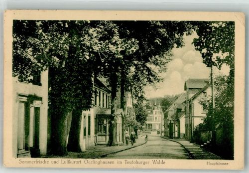 33813 W4811 Oerlinghausen 1922 - Hauptstrasse Inflationsporto