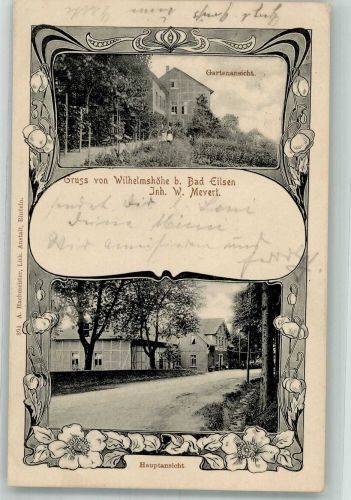 34117 W3500 Bad Wilhelmshöhe 1904 - Wilhelmshöhe Dorfstrasse
