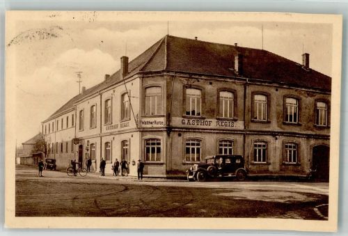 04565 O7208 Regis-Breitingen Foto AK Gasthaus Regis