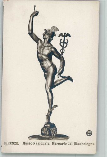 Firenze Statuette des Merkur von Gianbologna N.P.G. Skulptur