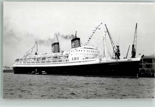 W2000 Hamburg Passagierdampfer Hanseatic Ort lt. Fotograf Arnold Kludas Dampfer Foto AK