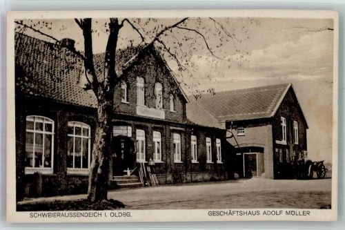 26935 W2883 Schweieraußendeich - Geschäftshaus Adolf Müller