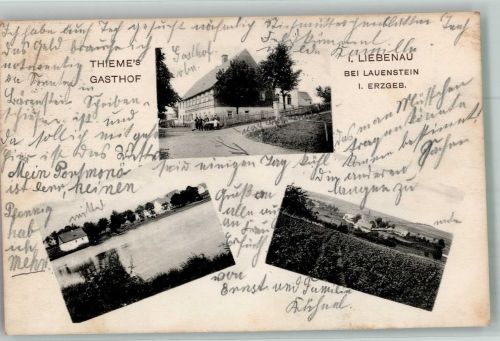 01778 O8231 Liebenau b Dippoldiswalde - Gasthaus Thieme