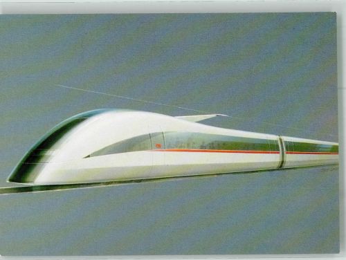 W8000 München ICE 21 DB Forschungs- und Technologie-Zentrum Eisenbahnzug Künstlerkarte