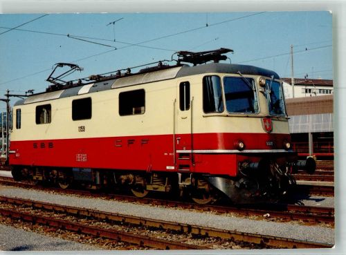 Elektrische Lokomotive Re 4/4 II 11159 der Schweizerischen Bundesbahn Fotograf Senn Lokomotive Foto AK