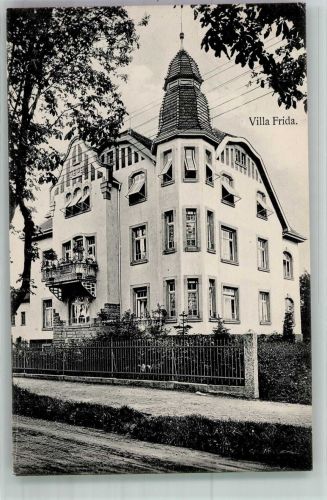 77855 W7590 Achern , Baden 1925 Foto AK Villa Frieda Ort lt. Stempel