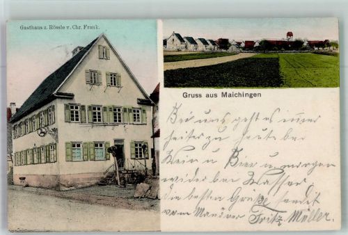 71063 W7032 Maichingen - Gasthaus zum Rössle