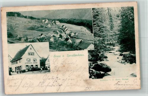 75323 W7547 Sprollenhaus - Waldbach Gasthaus zur Krone