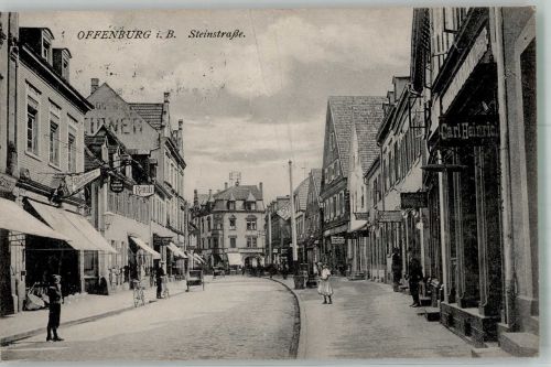 77652 W7600 Offenburg 1916 - Steinstrasse