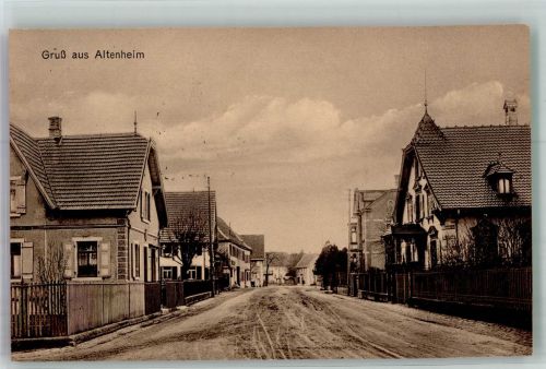 77743 W7607 Altenheim , Baden - Dorfstrasse