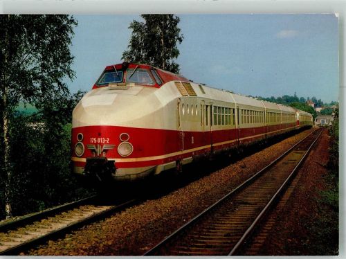 O9903 Jocketa Dieselhydraulischer Schnelltriebzug 175 013-2 Fotograf Wolfgang Walper Lokomotive Foto AK