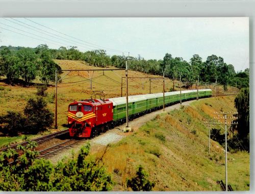Der Drakensberg Express Südafrika Eisenbahnzug Foto AK
