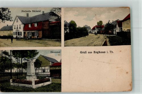 07957 O6571 Zoghaus - Bäckerei Merbold Dorfstrasse Ehrenmal