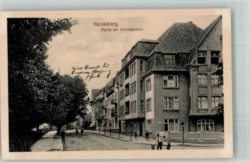 24768 W2370 Rendsburg 1915 - Am Kleinbahnhof