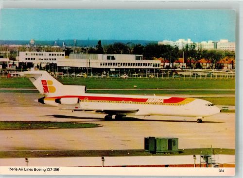 Eine Boeing 727-256 der Fluggesellschaft Iberia Fotograf Smith Flugzeug nach 1945 Foto AK
