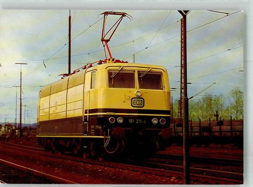 Elektrische Zweifrequenz-Schnellzug-Lokomotive Baureihe 181.2 Lokomotive Foto AK