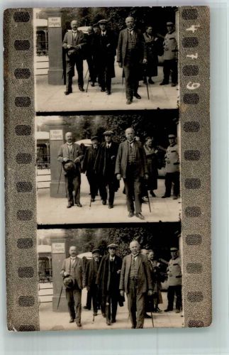 Menschen auf einem Filmstreifen Film 1925