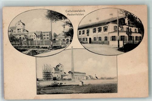 83064 W8201 Redenfelden 1914 - Cellulosefabrik Redenfelden