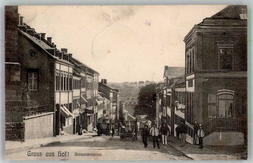 94379 W8449 Hof 1906 - Bismarckstrasse