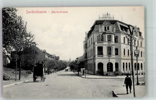 99706 O5400 Sondershausen , Thür - Marienstrasse Hotel Fürstensteinhof