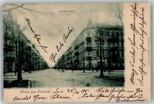 10115 O1100 Pankow 1901 - Brehmestrasse