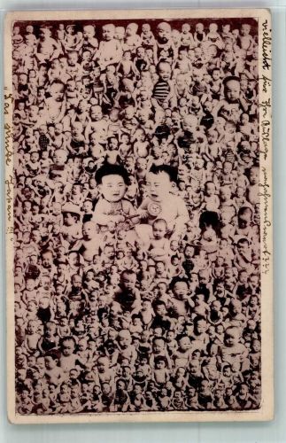 Tokyo Tokio Babys Fotomontage Motiv Japan 1921