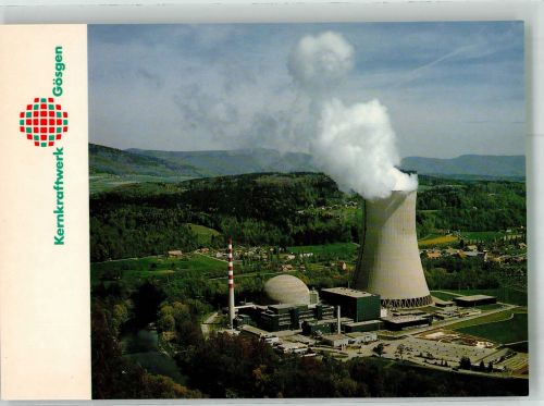 Obergösgen Kernkraftwerk Gösgen Kraftwerk Foto AK