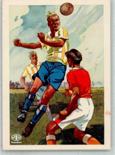 Für Spiel und Sport Dress Fußball Indanthren 1941 Künstlerkarte