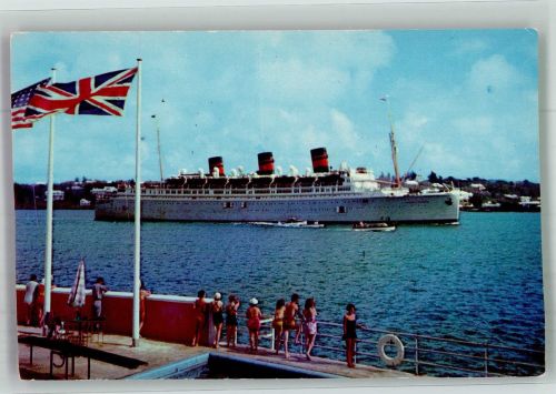 Hamilton Q.T.E.V. Queen of Bermuda Dampfer