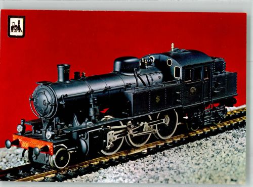 Modell einer schwedischen Lokomotive Baureihe J Dampflokomotive Foto AK