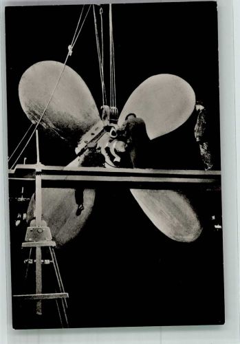 Antriebsschraube Hamburg Amerika Linie Dampfer Albert Ballin