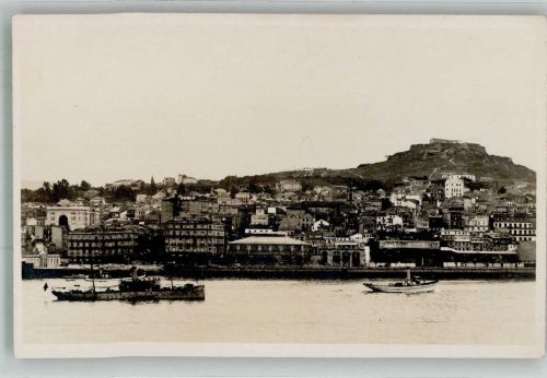 Vigo 1925 Foto AK Burg Ort handschriftlich
