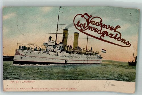 Hr. MS Holland Marine WK I 1909