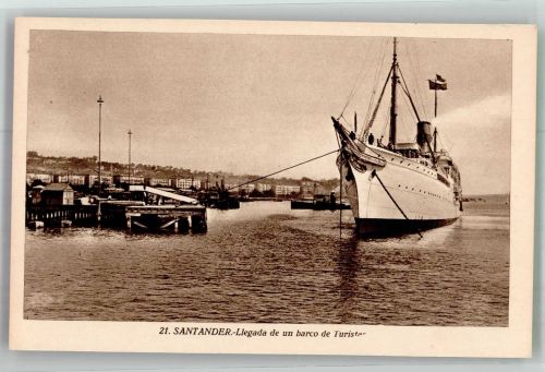 Santander Foto AK Hafen