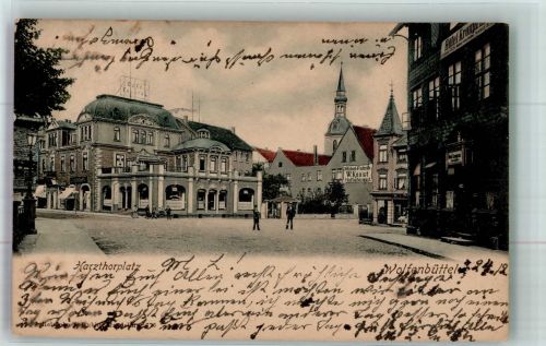 38300 W3340 Wolfenbüttel , Niedersachs 1904 - Harztorplatz