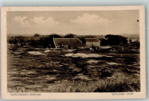 26757 W2972 Borkum 1907 - Ostland Dorf